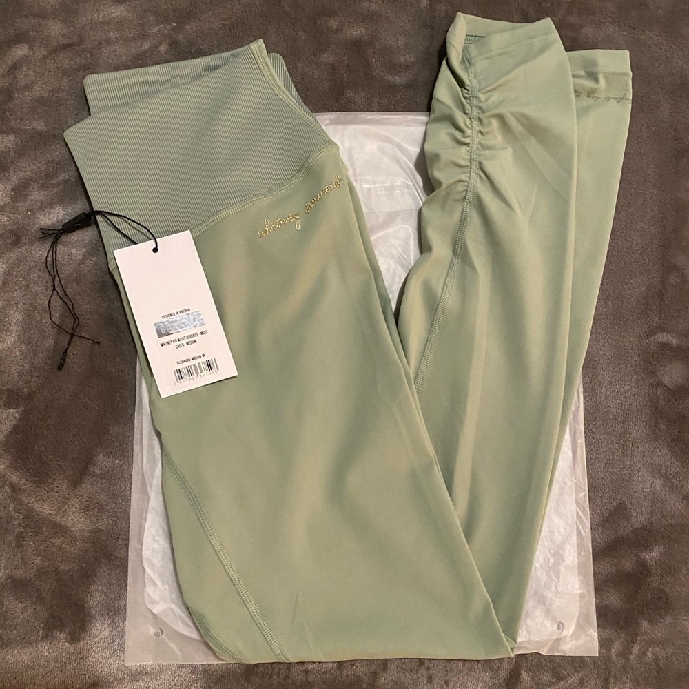 Whitney Simmons X Gymshark Rib Waist Leggings
